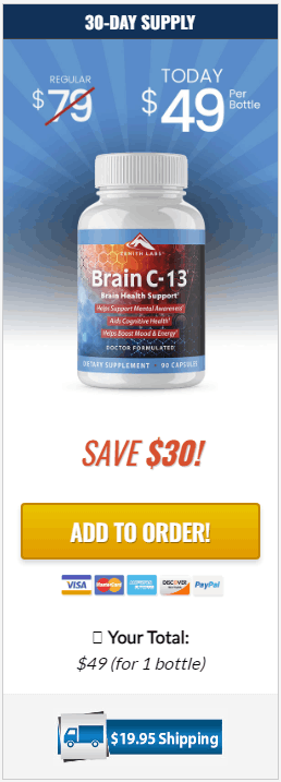 Buy Brain C-13 1 Bottle